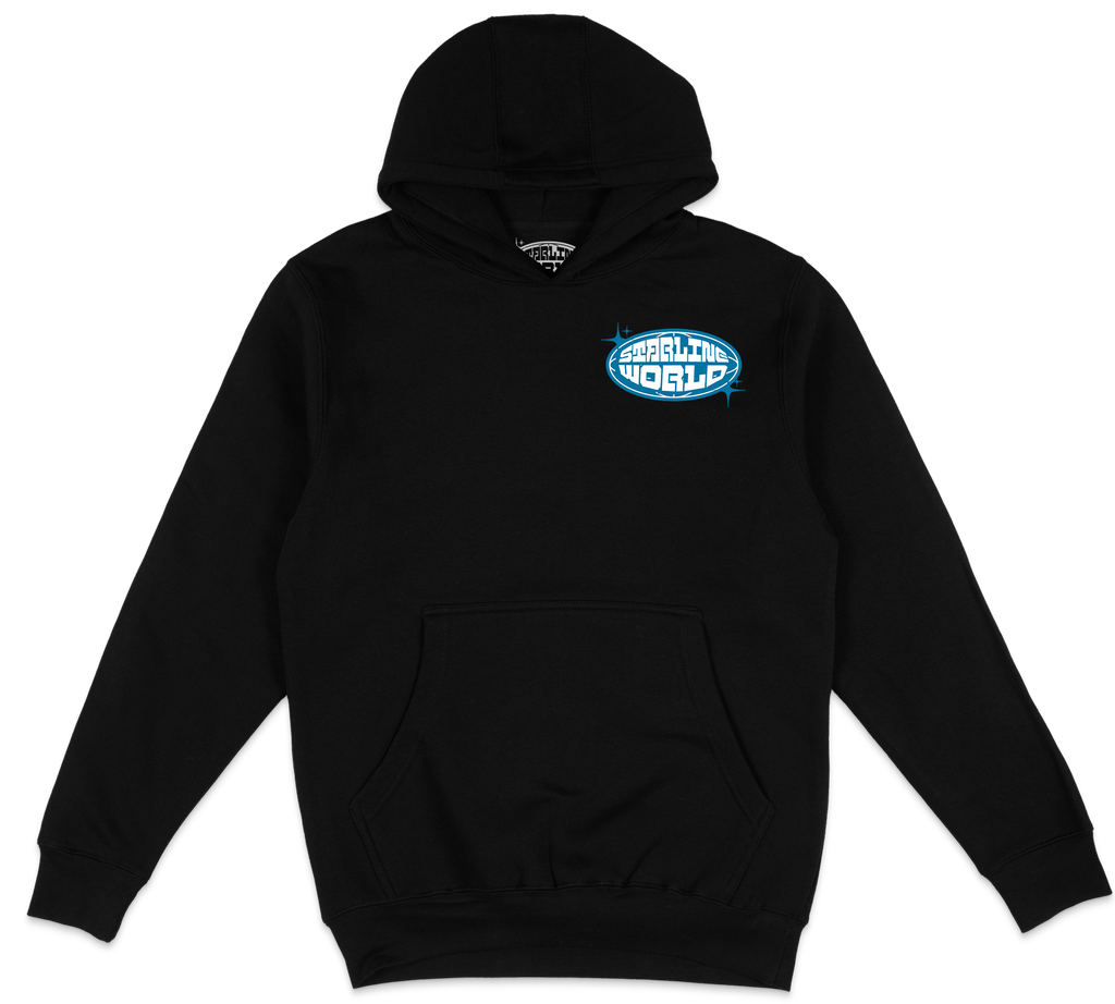 StarlineWorld (Black-Blue) Hoodie