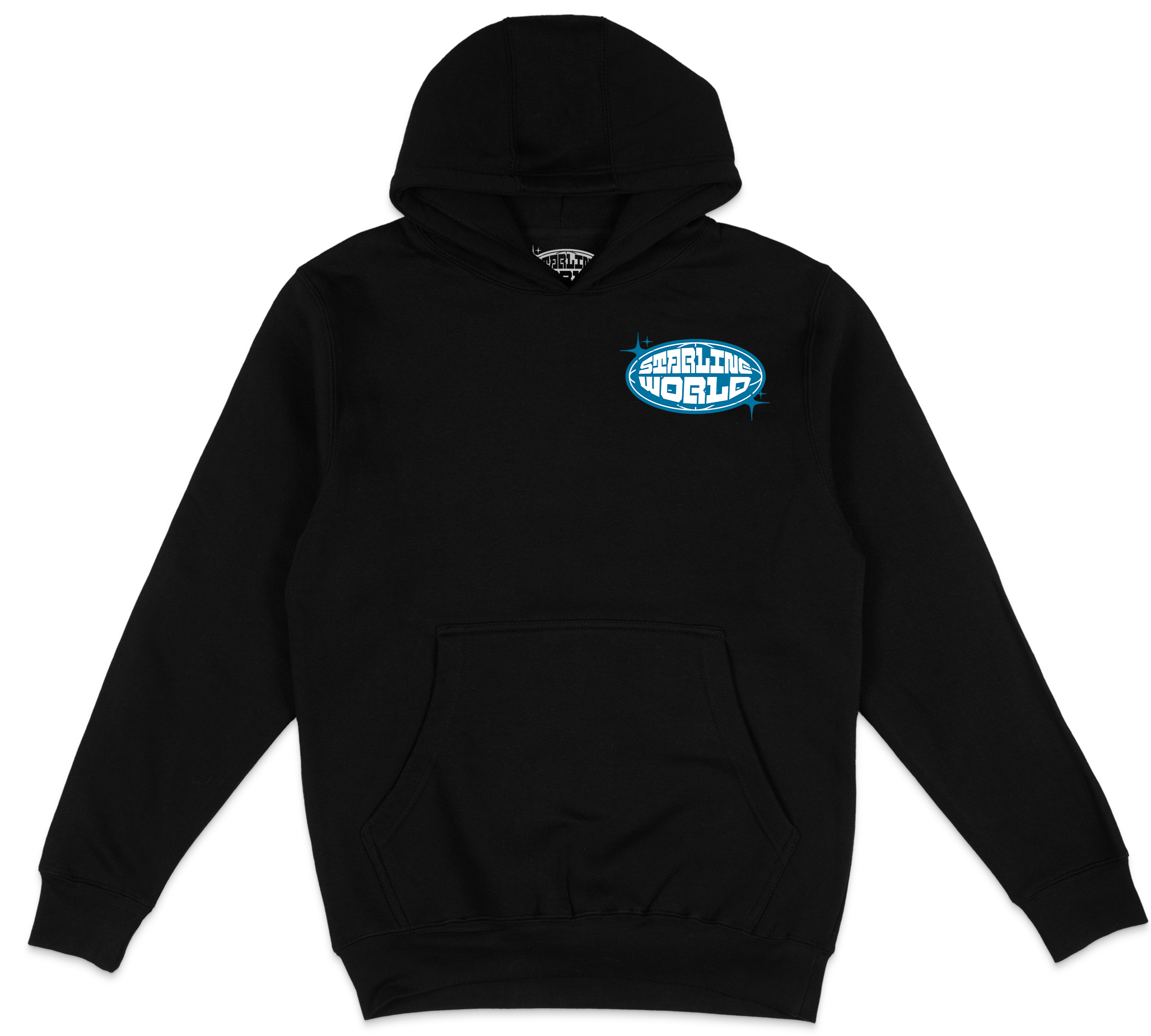 StarlineWorld (Black-Blue) Hoodie