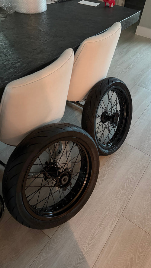 17" Ultra Bee Supermoto wheels