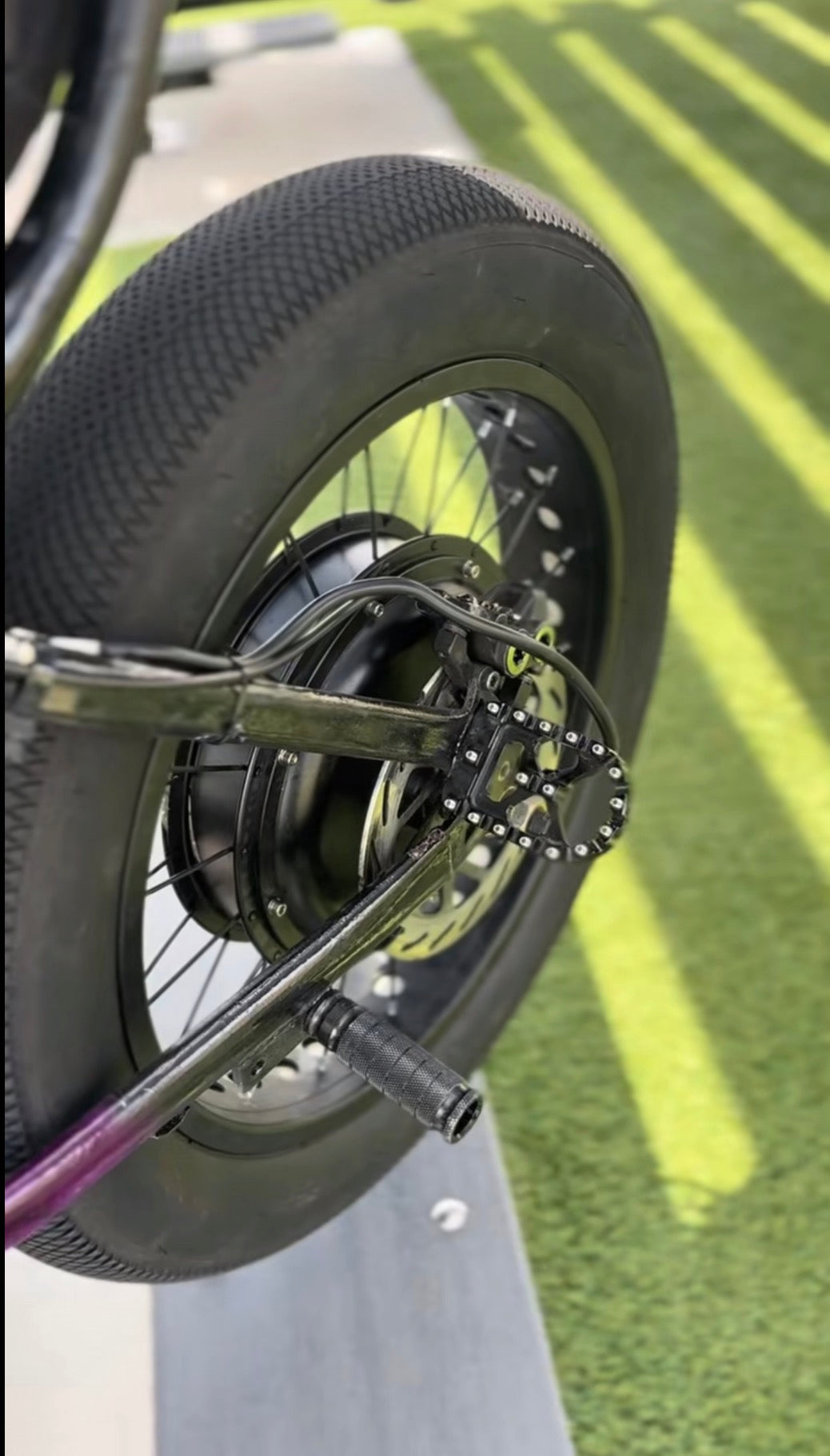 RIDSTAR q20 wheelie peg kit with footlock