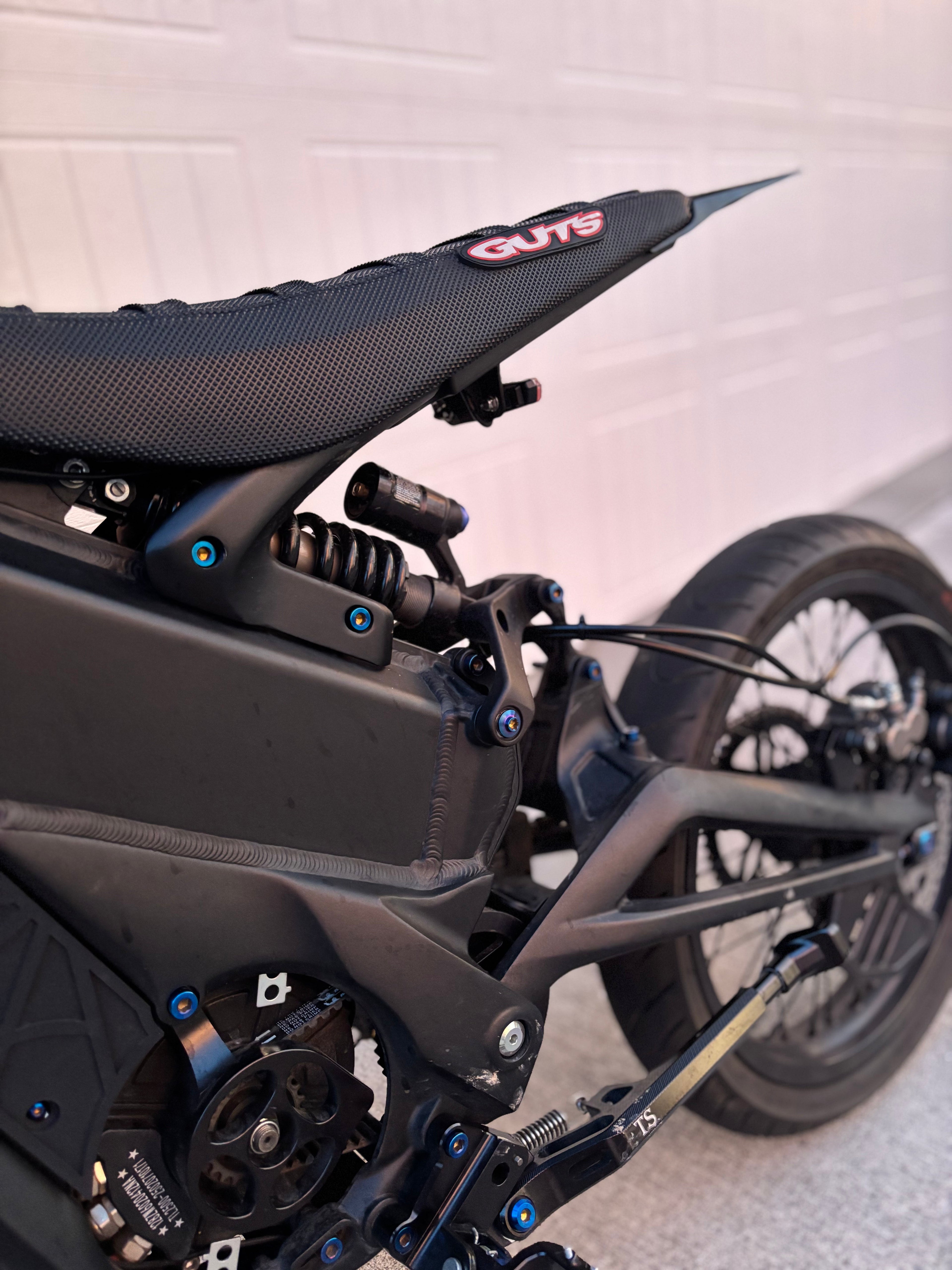 Talaria x3 Full Titanium Bolt Kit.