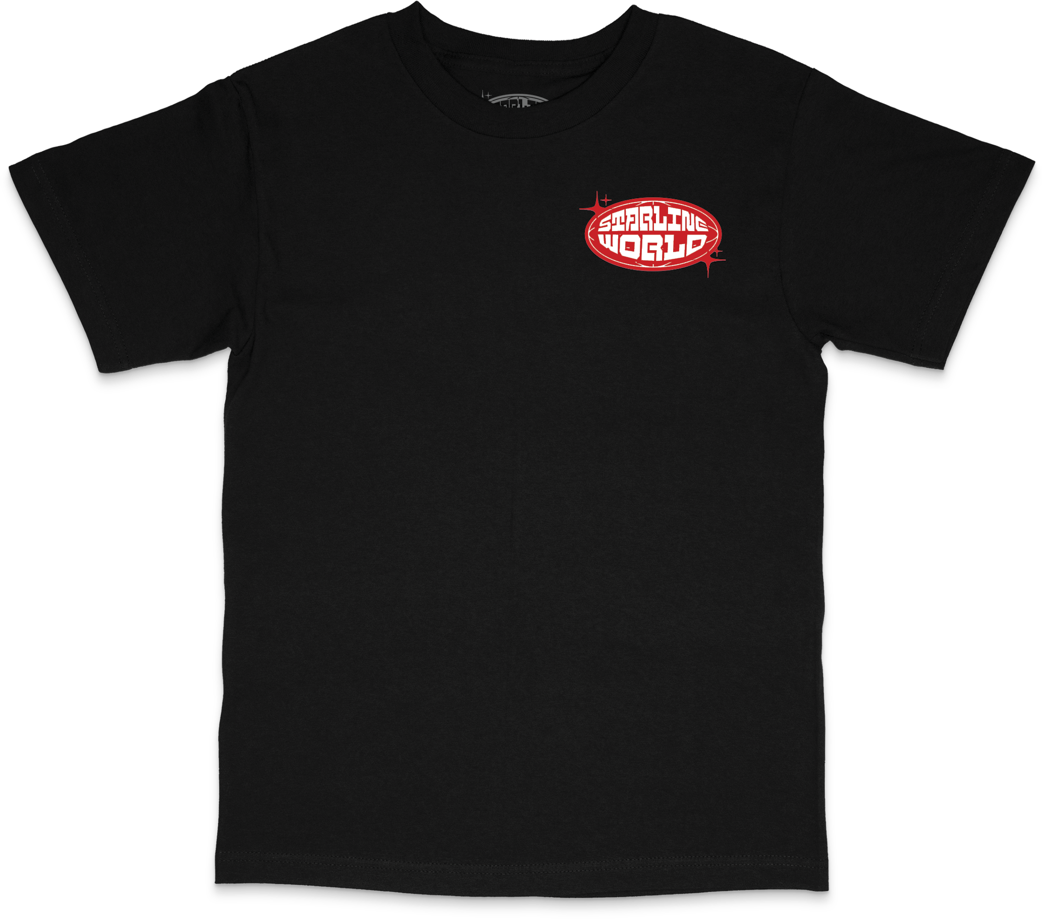 StarlineWorld (Black-Red) Tee